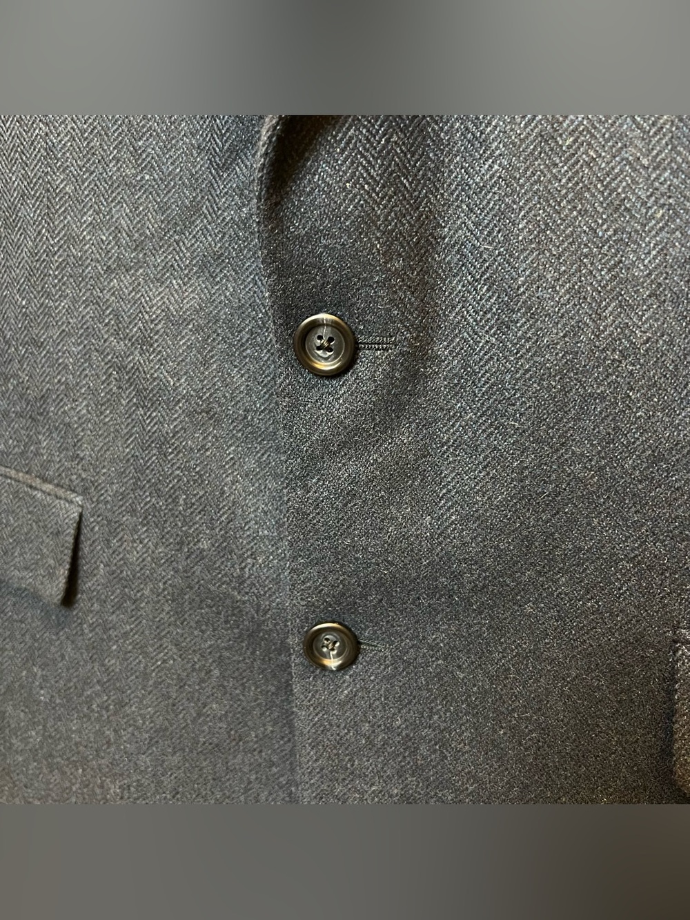 Burberry USA Union Made Kensington 100% Cashmere Navy Sport Coat Blazer Siz 42 R - Picture 2 of 14